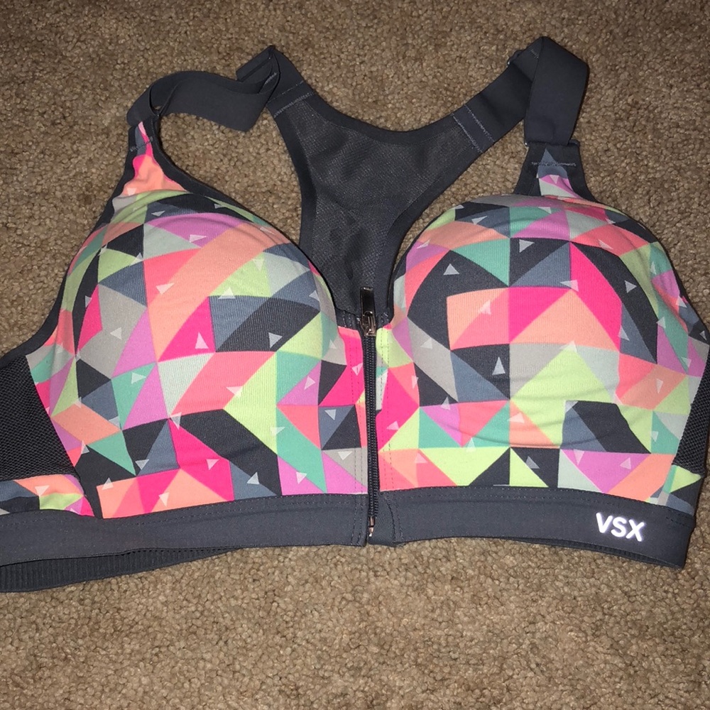 Multi color VSX sports bra